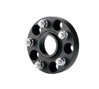 KVKQMLFEAW Entretoises Roue Entretoise De Roue en Aluminium PCD 5x114.3 CB 67.1mm 3mm M12x1.5 1 Pièce pour Quattroporte pour Alfieri pour Ghibli pour Gran Entretoises Moyeu Centré(Black 20mm 1PC)
