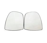 KVKQMLFEAW Glace Rétroviseur 1/2x pour Vauxhall pour VIVARO 2002-2012 Miroir Convexe Verre Chauffé Verre Rétroviseur Latéral(Left and Right)