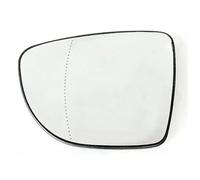KVKQMLFEAW Glace Rétroviseur 1X pour Micra Mk5 pour Leaf 2017-2023 Verre Miroir Angle élargi Chauffant Verre Rétroviseur Latéral(Left)