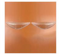 KVKQMLFEAW Phares Avant Lentille pour Peugeot 207 2009 2010 2011 2012 2013 Couvercle Phare Voiture Lentille Phare Lampe Coque Verre Transparent Abat-Jour(A Pair)