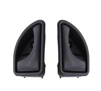 KVKQMLFEAW Poignée Porte Intérieure Poignée Porte Intérieure Voiture 1 Paire, Bouton Avant Gauche Droit POUR Kangoo 1997 - 2007 POUR Twingo 1997-2003 8200247802 82002478 Tirette Porte(Black)