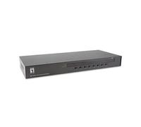 KVM-3208 commutateur écran, clavier et souris Grille de montage Noir