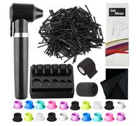 KVM Kit de mélange d'encre de tatouage pour vernis à ongles, 125 pièces, conçu pour les débutants et les artistes en tatouage