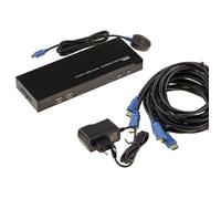 Kvm switch automatique souris clavier écran 2 pc hdmi 2.0 60hz 4k Affichage double ecran