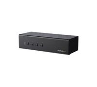 KVM switch écran clavier souris USB à 4 ports Dual-Link DVI avec hub USB 3.0 - Commutateur KVM DVI conforme aux exigences TAA - Commutateur