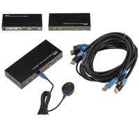 KALEA-INFORMATIQUE KVM HDMI 2 PC USB 4K avec télécommande