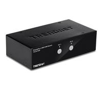 KVM Switch - TRENDNET - TK-241DP - 2 Ports - Interface USB - Couleur Noir