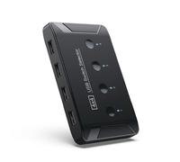 KVM USB 2.0 commutateur sélecteur 4 Ports PC Partage Clavier Souris Scanner 4 périphériques pour imprimante