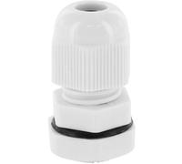 KVM2M Presse-étoupe vissable, avec écrou de bloquage M16 x 1.5 M16 x 1.5 Polyamide gris