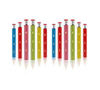 KVSERT 12 Pièces Séries Crayons Géants En Bois pour Accessoire, Grand Crayon Géant énorme Crayon Géant de 14 Pouces pour la Et Les Fournitures Scolaires