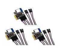 KVSERT 3X Carte PCIe de Commutateur Réinitialisation d'alimentation D'Ordinateur WiFi Tuya pour L'Ordinateur de PC, Télécommande D'Application, Prise Charge Home, Carte Mini