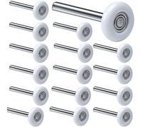 KVSERT 6200ZZ Lot de 12 roulettes de porte de garage en nylon de 5,1 cm, pour portes de garage résidentielles et commerciales