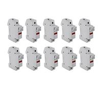 KVSERT Lot de 10 porte-fusibles RT18-32X AC 380 V 32 A 1 pôle 10 x 38 mm