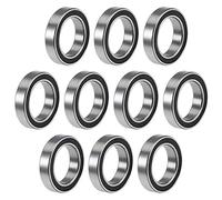 KVSERT Lot de 10 roulements à billes miniatures 6701- 12 x 18 x 4 mm à rainure profonde