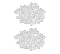 KVSERT Lot de 100 bloqueurs de cordon en plastique transparent 5 mm