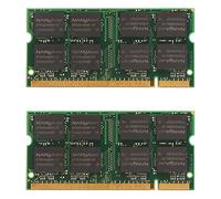 KVSERT Lot de 2 barrettes de mémoire RAM SODIMM DDR 333 MHz PC 2700 200 broches pour ordinateur portable Sodimm Memoria 1 Go
