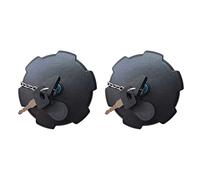 KVSERT Lot de 2 bouchons de réservoir de carburant A0004700405 pour camion avec serrure à clé