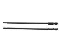 KVSERT Lot de 2 embouts de tournevis magnétiques Torx 1/4" T20 de 150 mm de long