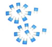 KVSERT Lot de 20 mini fusibles à lame plate pour fusible automobile Bleu 15 A