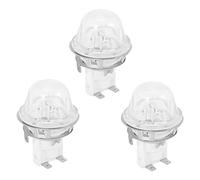 KVSERT Lot de 3 supports de lampe de four E14 15 W/25 W pour lampe de four haute température E14 500 degrés