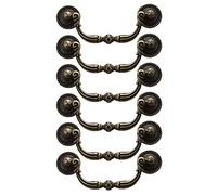 KVSERT Lot de 6 poignées de tiroir de porte de placard antique 100 mm