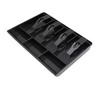 KVSERT Tiroir pour caisse enregistreuse - Plateau de rechange pour 4 billets/3 pièces de monnaie, 32,6 x 24,8 x 3,6 cm