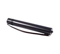 KVSERT Tube de Rangement en Plastique Noir pour Affiches, Dessins, Tableaux, etc