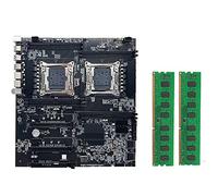 KVSERT X99 LGA2011-3 Carte mère double prise en charge RECC DDR4 + 2 x DDR4 4 Go RAM 2666 MHz