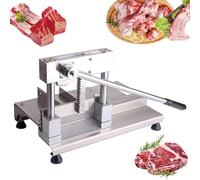 KVTUYC Guillotine à viande professionnelle pour désosser et découper efficacement diverses viandes. Idéale pour une utilisation domestique, les fondues et la préparation culinaire.