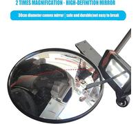 KVTUYC Miroir d'inspection sous véhicule, avec poignée réglable de 50 à 110 cm. Idéal pour Les contrôles de sécurité, la Lutte Contre Le terrorisme, Les usines et Les interventions à Domicile.