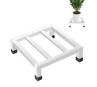 KVTUYC Rack de Rangement en Acier Inoxydable, Rack de Rangement Robuste, Rack Rangement Amovible pour Usage Commercial avec Patins en Plastique, idéal pour Les Restaurants, Cuisines(20cm,35x35cm)