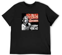 KVXSQLH GG Allin and Murder Junkies Black Mens T-Shirt(Medium)