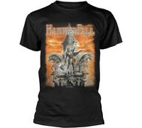 KVXSQLH HammerFall Built to Last Personalised T T-Shirts à Manches Courtes(X-Large)