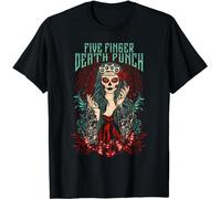 KVXSQLH HammerFall Built to Last T T-Shirts à Manches Courtes Women(Large)