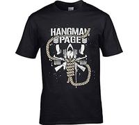 KVXSQLH Hangman Page T-T-Shirts à Manches Courtes - XS-XXXL - Bullet Club Japan Pro Wrestling Adam(Medium)