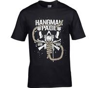 KVXSQLH Hangman Page t T-Shirts à Manches Courtes - XS-XXXL - NJPW Bullet Club Japan Pro Wrestling Adam Christmas t T-Shirts à Manches courtess(X-Large)