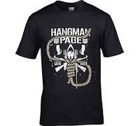 KVXSQLH Hangman Page TT-Shirts à Manches Courtes Bullet Club Japan Pro Wrestling Adam(Small)