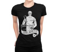 KVXSQLH Hannibal Lecter - Bon Appetit Women T-T-Shirts à Manches Courtes(Small)