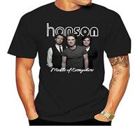 KVXSQLH Hanson Middle of Everywhere Tour 2017 T-T-Shirts à Manches Courtes Size (Medium)