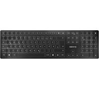 Kw 9100 Slim, Clavier Au Design Sans Fil, Disposition Allemande (Qwertz), Connexion Au Choix Bluetooth Ou Radio 2,4 Ghz, Touches Plates, Rechargeable, Gris Anthracite