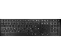 Kw 9100 Slim, Clavier Au Design Sans Fil, Disposition Belge (Azerty), Connexion Au Choix Bluetooth Ou Radio 2,4 Ghz, Touches Plates, Rechargeable, Gris Anthracite