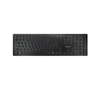 KW 9100 SLIM - Clavier - sans fil - 2.4 GHz, Bluetooth 4.0 - Belge - commutateur : CHERRY SX - noir, argent