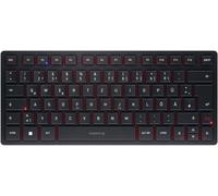 Kw 9200 Mini, Clavier Compact Multi-Appareils Jusqu`À 4 Appareils, Disposition Allemande (Qwertz), Bluetooth, 2,4 Ghz Ou Filaire, Rechargeable, Noir