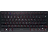 Kw 9200 Mini, Clavier Compact Multi-Appareils Jusqu`À 4 Appareils, Disposition Eu (Qwerty), Bluetooth, 2,4 Ghz Ou Filaire, Rechargeable, Rechargeable, Noir