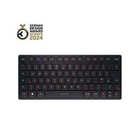 KW 9200 MINI - Clavier - sans fil - 2.4 GHz, Bluetooth 5.0 - QWERTY - R.-U. - commutateur : CHERRY SX - noir