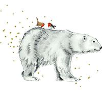 KW Carnet doré Ours et oiseaux