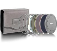 KW Revolution Kit professionnel ND magnétique résistant aux chocs en verre optique trempé avec anneaux à code couleur avec filtre CPL ND8 ND64 ND1000 et étui (86 mm)