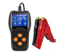 KW600 Testeur de batterie 12 V pour diagnostic professionnel de véhicule avec prise en charge des normes CCA DIN EN IEC et lectures claires TFT LCD
