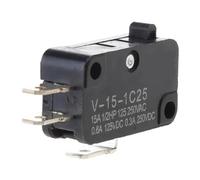 KW7-0C AC125V/250 V 15A NO/NC SPDT bouton poussoir Micro fin de course interrupteurs au pied for four à micro-ondes cuisinières électriques * 5 pièces