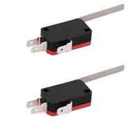 KW7-9 V-153-1C25 Lot de 10 micro-interrupteurs momentanés à levier long pour micro-ondes 1NO 1NC 250 V 16 A